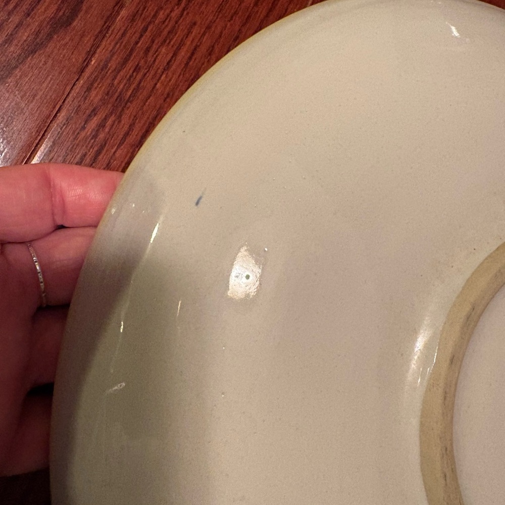 Louisville Stoneware Serving Dish Chip and Dip Brooke Pattern - Picture 5 of 6
